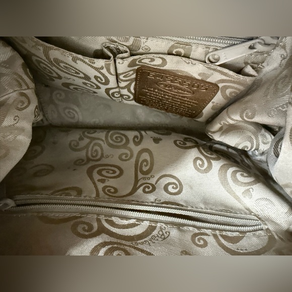 Brighton Vintage Genuine Leather Snakeskin Embossed Hobo Shoulder Bag  $300 - Picture 9 of 10